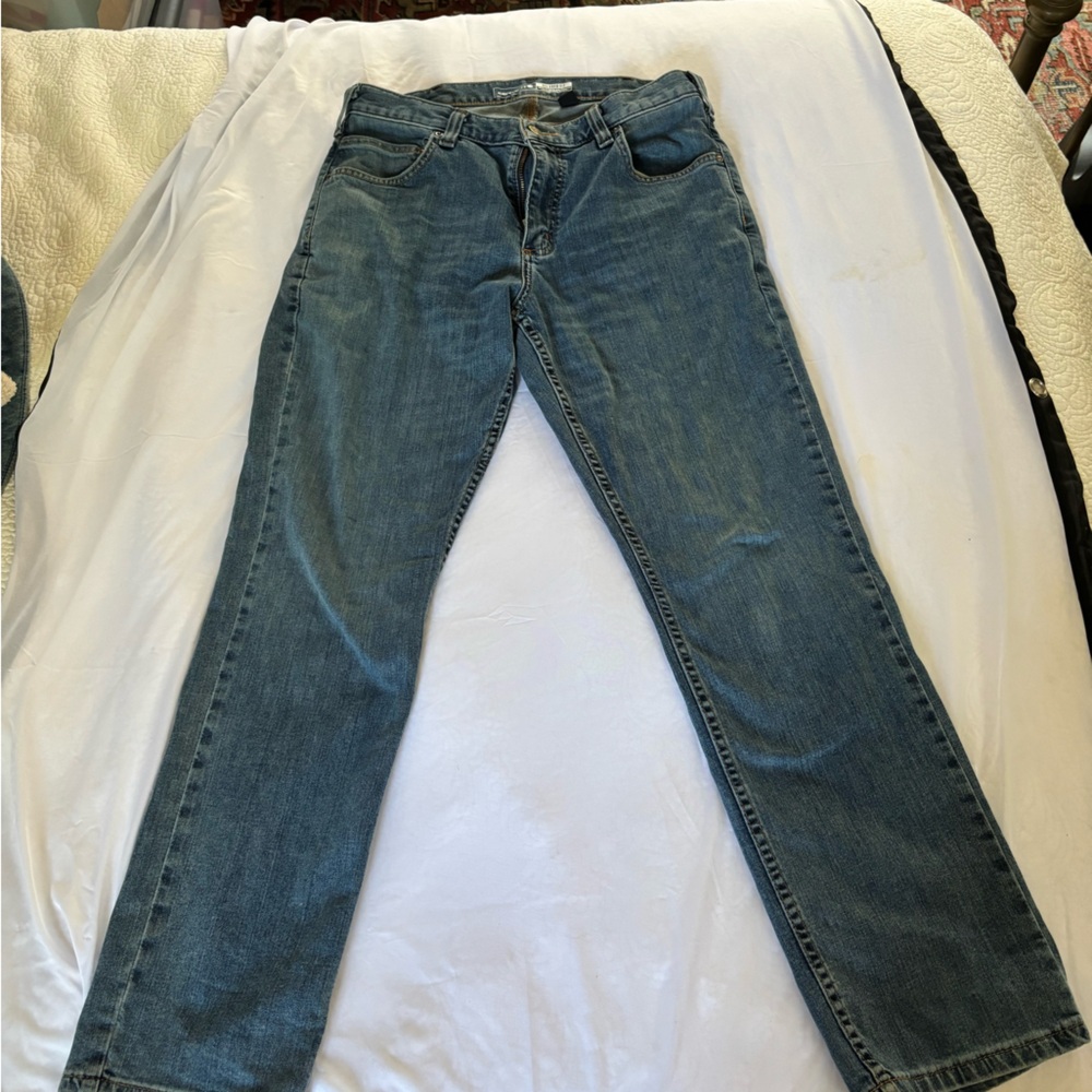 Carhartt Men's Straight Blue Jeans